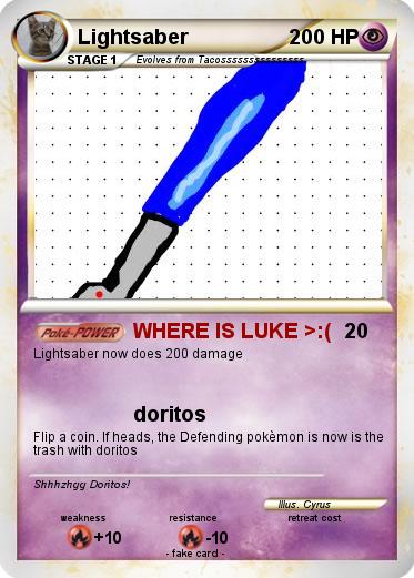 Pokemon Lightsaber