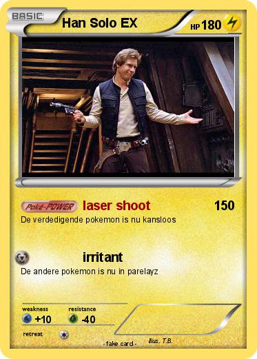 Pokemon Han Solo EX