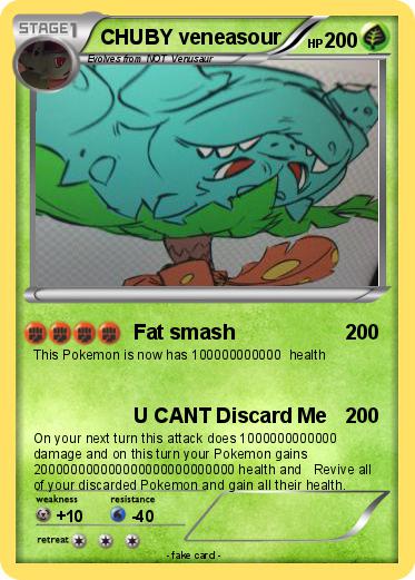 Pokemon CHUBY veneasour
