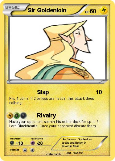 Pokemon Sir Goldenloin