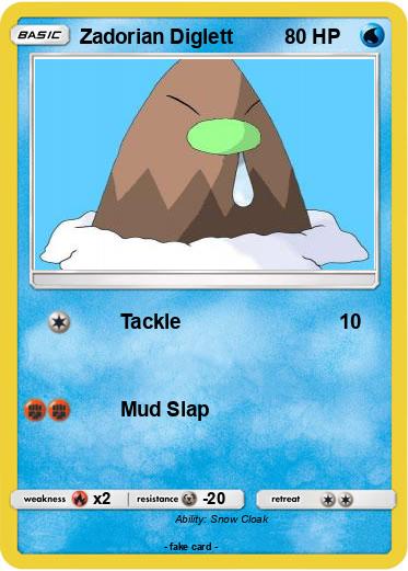 Pokemon Zadorian Diglett