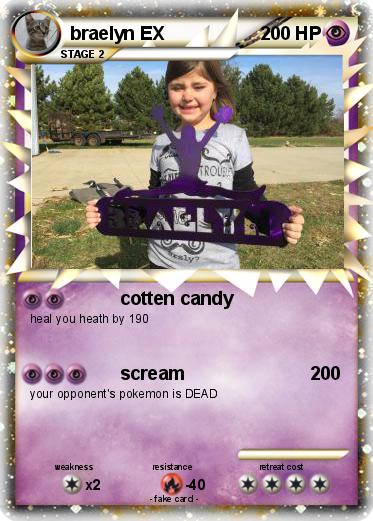 Pokemon braelyn EX