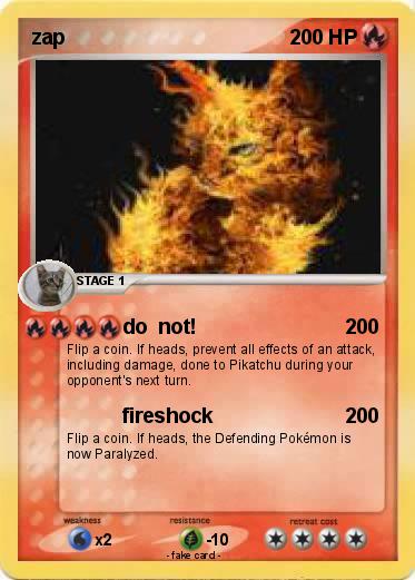 Pokemon zap