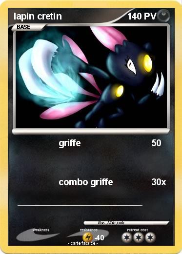 Pokemon lapin cretin