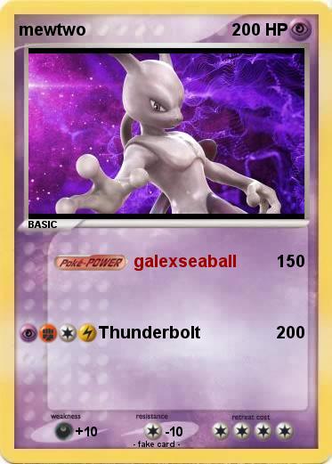 Pokemon mewtwo