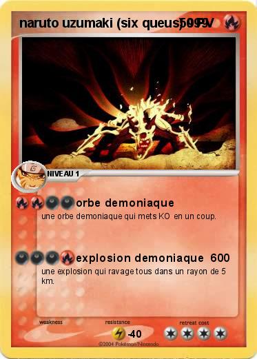 Pokemon naruto uzumaki (six queus) 999