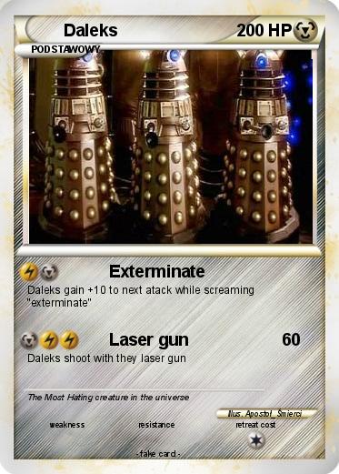 Pokemon Daleks