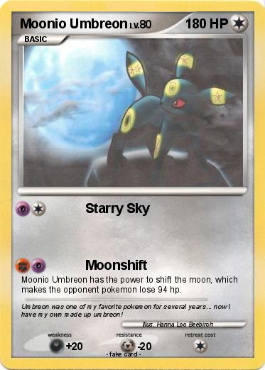 Pokemon Moonio Umbreon