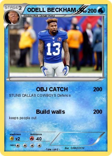 Pokemon ODELL BECKHAM JR