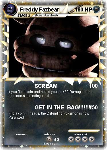 Pokemon Freddy Fazbear