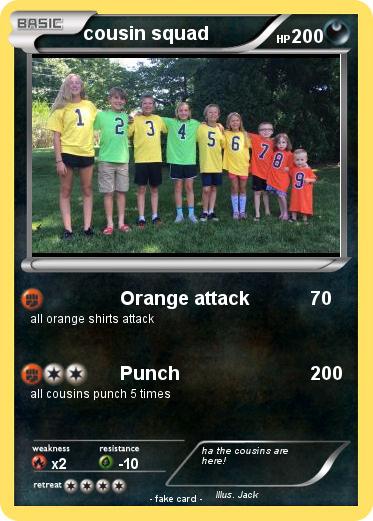 Pokemon cousin squad