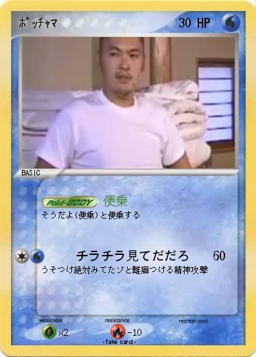 Pokemon ﾎﾟｯﾁｬﾏ