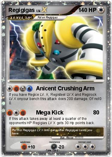 Pokemon Regigigas