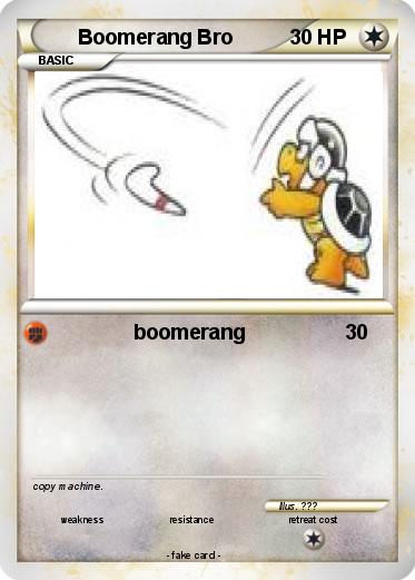 Pokemon Boomerang Bro