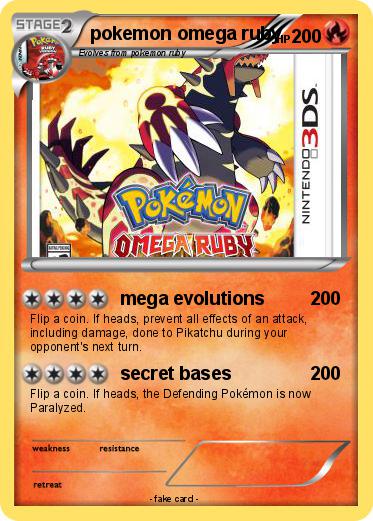 Pokemon pokemon omega ruby