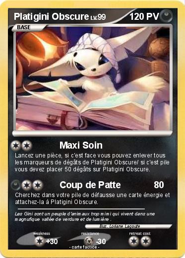 Pokemon Platigini Obscure