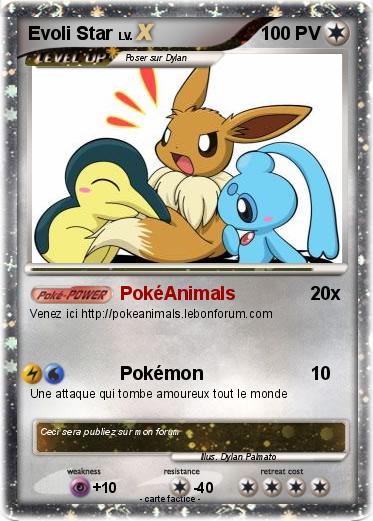 Pokemon Evoli Star