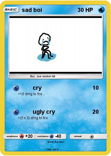 Pokemon sad boi