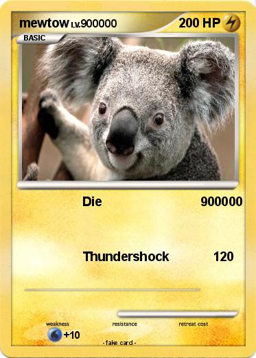 Pokemon mewtow