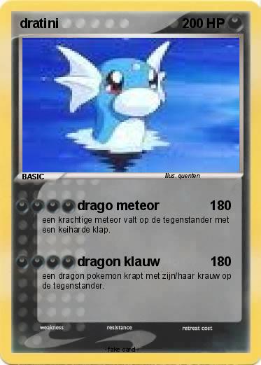 Pokemon dratini