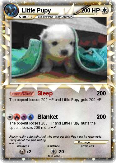 Pokemon Little Pupy