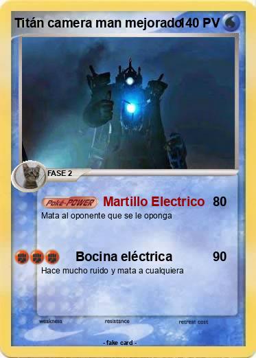 Pokemon Titán camera man mejorado