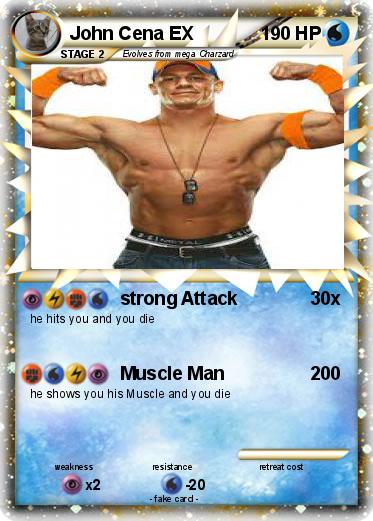 Pokemon John Cena EX