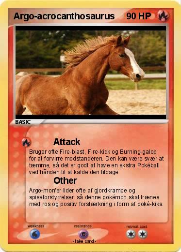 Pokemon Argo-acrocanthosaurus