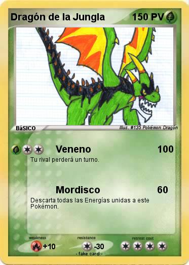 Pokemon Dragón de la Jungla