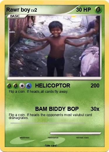 Pokemon Rawr boy