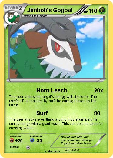 Pokemon Jimbob's Gogoat