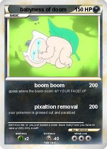 Pokemon babyness of doom