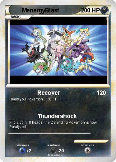 Pokemon MenergyBlast