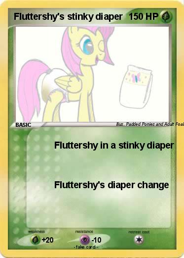 Pokemon Fluttershy's stinky diaper