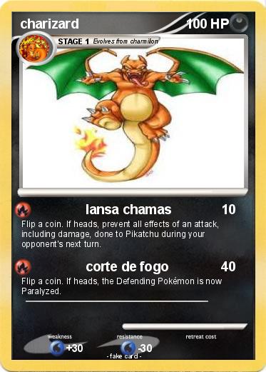 Pokemon charizard