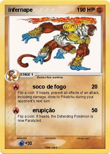 Pokemon infernape
