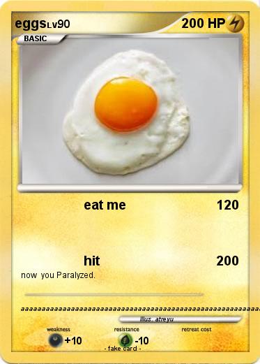 Pokemon eggs