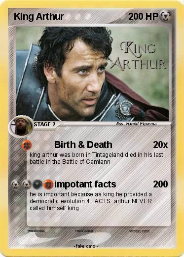 Pokemon King Arthur