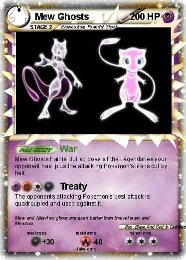Pokemon Mew Ghosts