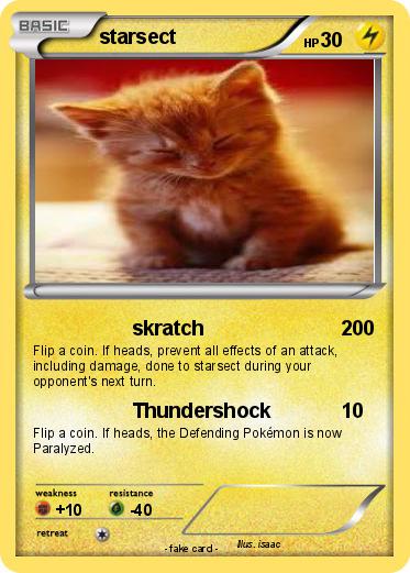 Pokemon starsect
