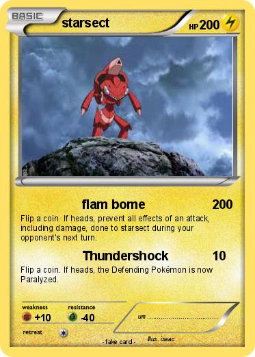 Pokemon starsect
