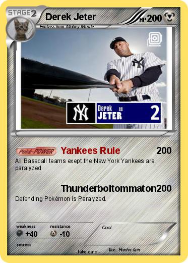 Pokemon Derek Jeter