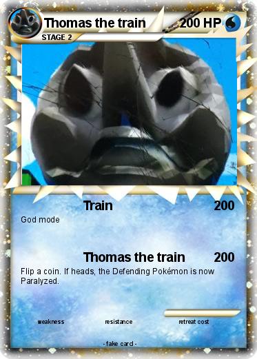 Pokemon Thomas the train