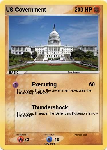 Pokemon US Government