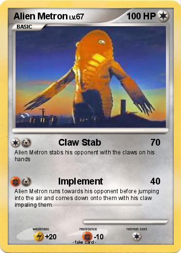 Pokemon Alien Metron
