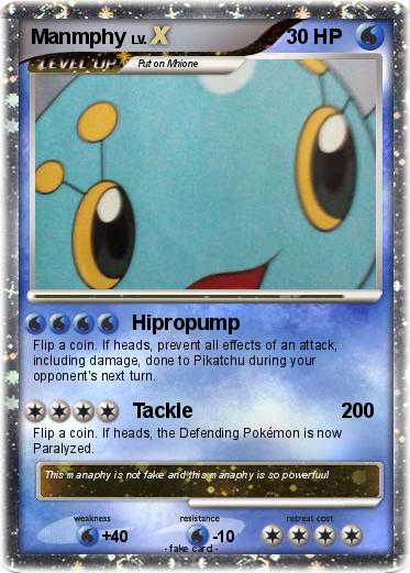 Pokemon Manmphy