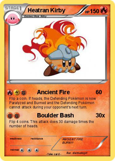 Pokemon Heatran Kirby