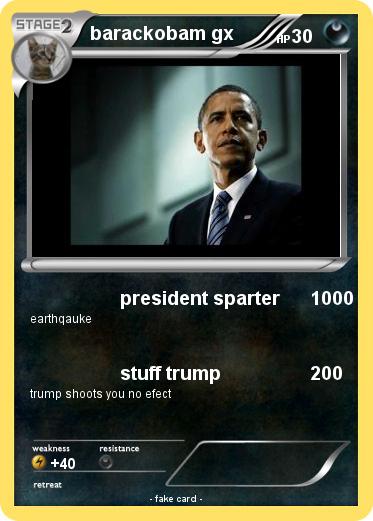 Pokemon barackobam gx
