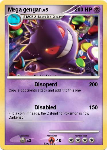 Pokemon Mega gengar