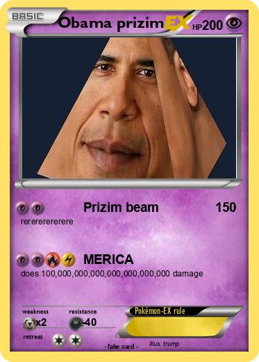 Pokemon Obama prizim